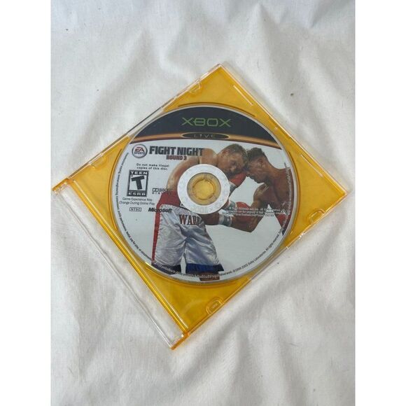Fight Night Round 3 Xbox Disc Only Tested & Works Very Clean Disc OG Xbox - Picture 6 of 6